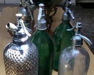 Vintage Seltzer Bottles