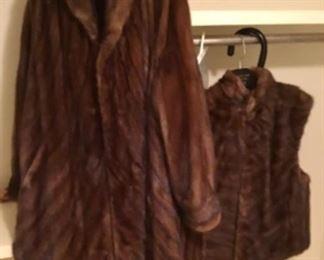 Vintage Mink Coat & Vest