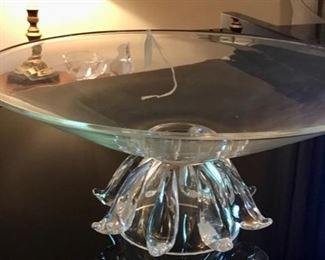 Large Baccarat Center Bowl