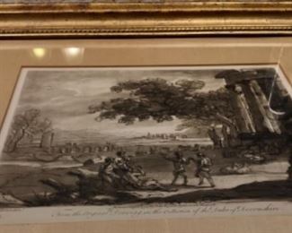 19th c Etching