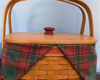 Longaberger Sewing Basket