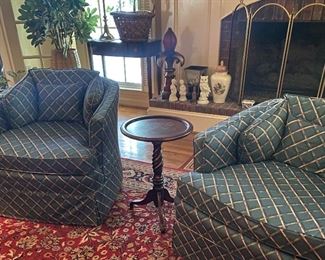 Gorgeous Swivel Club Chairs!