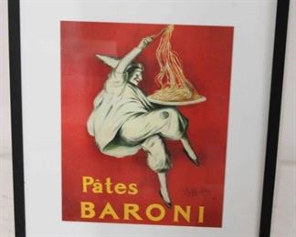53 - Pates Baroni by Haffiely 1921 17 wide x 20 1/2 tall
