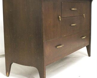 85 - Drexel Profile collection walnut sideboard 32 x 48 x 21

