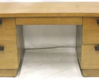 90 - American of Martinsville walnut vanity desk 25 x 50 x 19 1/2
