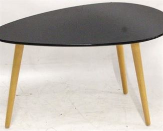 180 - 3 Leg mid-century modern side table 17 x 29 1/2 x 17 1/2
