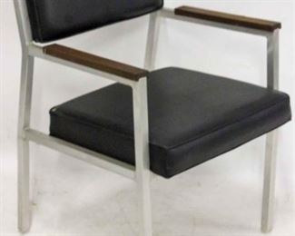 201 - Vintage metal arm chair 32 1/2 x 22 3/4 x 21
