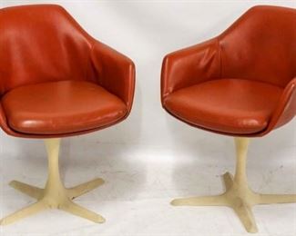 217 - Vintage Vecta Contract propeller base shell chairs Propeller base 32 x 24 x 25
