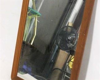 231 - Fakse Furniture Made in Denmark mirror with shelf 36 1/2 x 23 1/2
