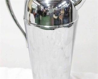 272 - Vintage chrome cocktail shaker 14" tall
