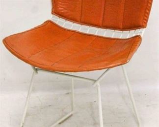 299 - Knoll Bertoia side chair with cushions 31 x 21 x 20
