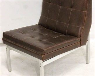 336 - Florence Knoll armless model 2551 easy chair 30 x 23 x 24
