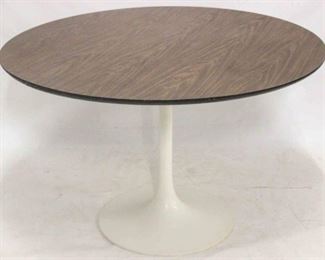 355 - Mid-century tulip base dining table 28 x 48
