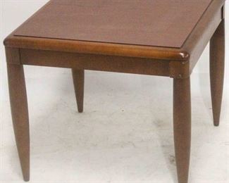 354 - Mid-century table 20 x 24 x 24
