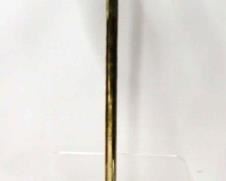 389 - Vintage brass & acrylic floor lamp 55 1/2" tall
