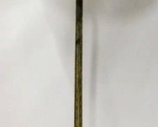 396 - Unusual vintage floor lamp 61" tall
