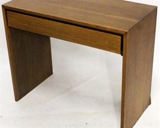 409 - Vintage one drawer writing desk 28 1/2 x 34 x 17 1/4
