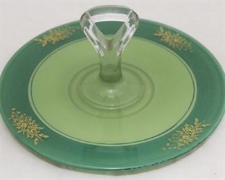 425c - Center handle serving tray 10" round

