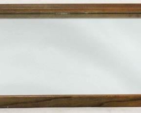 441 - Vintage mid-century framed mirror 27 1/2 x 45
