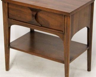 604 - Kent Coffey Perspecta 1 drawer end table 24 x 23.5 x 15
