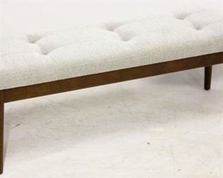 628 - Contemporary modern design upholstered bench 48 x 16 x 17
