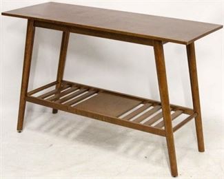632 - Contemporary mid-century design sofa table 30 x 47 x 18
