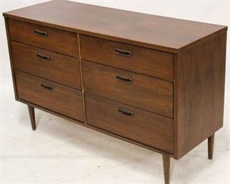 634 - Vintage mid-century 6 drawer dresser 30 1/2 x 50 x 18
