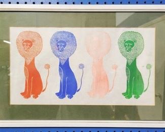 1016x - Framed Ink Print 22 1/2 x 14 1/2
