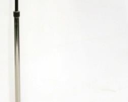 1167 - Vintage chrome swing arm floor lamp 48 tall
