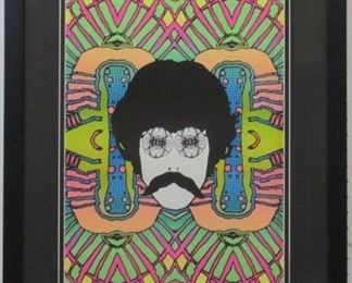 9004 - SELF PORTRAIT GICLEE BY PETER MAX 22 X 29
