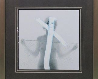 9034 - MARILYN MONROE GICLEE BY BERT STERN 22 X 22
