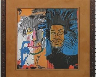 9053 - SELF PORTRAITS GICLEE BY ANDY WARHOL AND JEAN MICH
