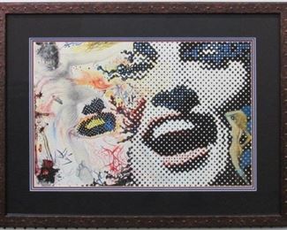 9057 - FANTASTIC VOYAGE WITH RAQUEL WELCH GICLEE BY SALVA 29 X 22
