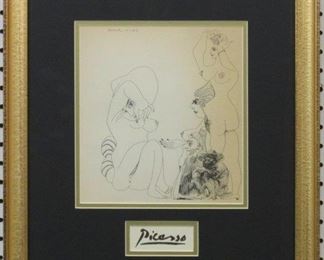 9066 - 1969 PICASSO EROTIC 16.5 X 19
