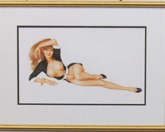 9067 - PIN UP GIRL BY ALBERTO VARGAS 24 X 17
