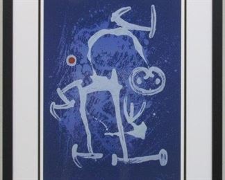 9089 - CONTEMPORARY GICLEE BY JOAN MIRO 22 X 25.5
