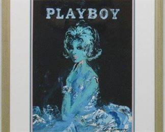 9092 - PLAYBOY COVER GICLEE BY LEROY NEIMAN 19.5 X 23.5
