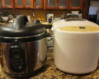 Rice Cooker and Bread Mixer