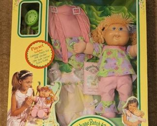 Rare Cabbage Patch Doll Playset