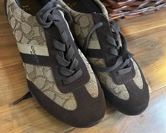Coach shoes almost never worn 