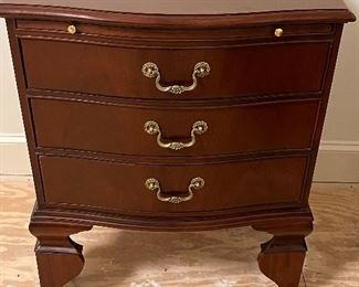 Pair of Baker Furniture Georgian bedside tables