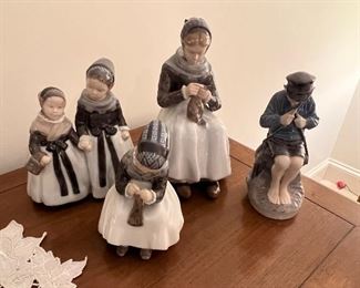 Royal Copenhagen Porcelain figures