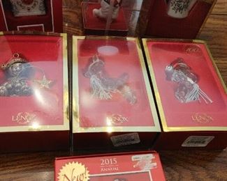 Lenox Christmas Ornaments