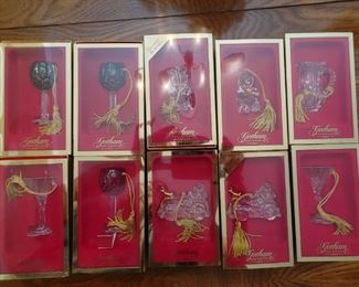 Gorham Christmas Ornaments