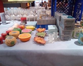 Partylite Candles and Candle Holders