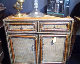 Weaved Cabinet 