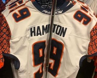 30 DIFFERENT WHITE GAME WORN JERSEYS