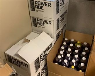 CASES OF POWERADE DRINK MIX 5 GALLON PACKETS
