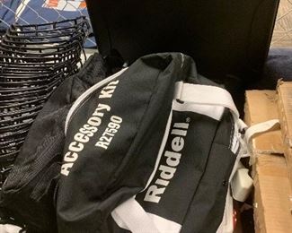 RIDDELL HELMET ACCESSORIES AND NEW PELICAN BRIEFCASE