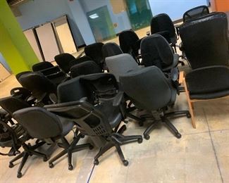 HERD OF OFFICE CHAIRS